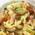 cookぷるぷる☆'s cooksnap of when they made 鯖缶チャンプルー(野菜卵炒め).