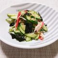ぱふ♪'s cooksnap of when they made ～胡瓜・カニカマ・海苔の和え物～.