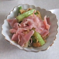 きらり流れ星's cooksnap of when they made お弁当用・小松菜とベーコン炒め.