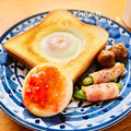 ねっちゃんっ's cooksnap of when they made トーストの中に目玉焼き★.