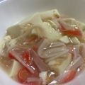 una©️'s cooksnap of when they made 豆腐のカニカマあんかけ〜ごま油風味.