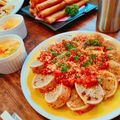 AXBXUX's cooksnap of when they made アンチョビ&ハーブ☆イタリアンなイカめし.