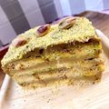 initium's cooksnap of when they made オペラ風✿ピスタチオケーキ.