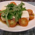 ケクケク's cooksnap of when they made 大葉とプチトマトとポン酢で冷奴.