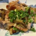 クックW9AL54☆'s cooksnap of when they made 鶏肉と茄子とピーマン甘ポン酢炒め.