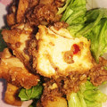 あきぃ∞'s cooksnap of when they made じゃがいもと厚揚げの韓国風みそそぼろ炒め.