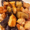 1982いぬどし's cooksnap of when they made 鶏肉と茄子の甘辛生姜炒め.