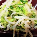 シマリスかあさん's cooksnap of when they made もやしと胡瓜のナムル.