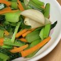 クックHR7F85☆'s cooksnap of when they made 超スピード簡単レシピかぶと小松菜の炒め物.