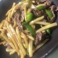 マヨミ's cooksnap of when they made 一番簡単★チンジャオロース.