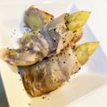 yu🐓's cooksnap of when they made ホワイトアスパラの肉巻きソテー.