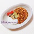 まあまま☆0403's cooksnap of when they made 市販ルーで☆挽肉と大豆のカレーライス.