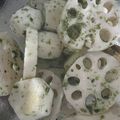 ゆせりた18's cooksnap of when they made レンジだけ！里芋れんこん❣のり塩バター.