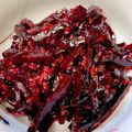 あい♪らんど's cooksnap of when they made 下茹でなしでビーツのきんぴら.