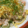 ラタママ's cooksnap of when they made ☆鮭ときゅうりの混ぜ寿司☆.