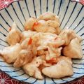あーこ姐's cooksnap of when they made 簡単☆コロコロささみのスイートチリソース.