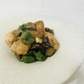 o38o's cooksnap of when they made 鶏肉となすの梅おろし煮.
