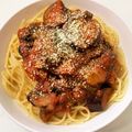 nico•×•'s cooksnap of when they made なすとほうれん草のトマトパスタ＊＊.