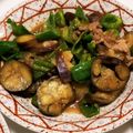 亜矢佳's cooksnap of when they made とろシャキ！ナス豚ピーマンの味噌ポン炒め.