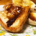 kurozata's cooksnap of when they made ミルク＊フレンチトースト（卵ナシ）.