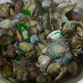 れれれ711's cooksnap of when they made 定番　あさりの酒蒸し.