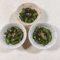 みぽぽ37's cooksnap of when they made スナップえんどうと塩昆布の和え物.