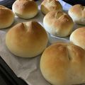 ★MaBoU☆'s cooksnap of when they made フランス風丸い白パン.