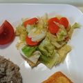 G_Yossan's cooksnap of when they made キャベツのポン酢和え.