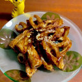 ＊＊もっさん＊＊'s cooksnap of when they made 【焼きちくわのソース炒め】.