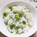 ★ゆむ★'s cooksnap of when they made 簡単ッ☆うまいッ！枝豆ごはん♪.