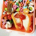 ☆ミルミル's cooksnap of when they made ハムでバラ　　キャラ弁などのおかずに♪.