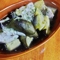 低カロ探検隊's cooksnap of when they made なすと鶏むね肉の白だしさっと煮.