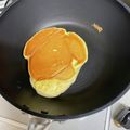 さらさ's cooksnap of when they made 米粉と豆乳のふわふわパンケーキ.