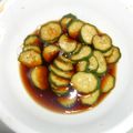 白いぐれーぷ's cooksnap of when they made きゅうりのたまり漬け風.