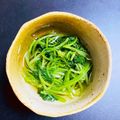 J_son's cooksnap of when they made 簡単！作り置き！三つ葉のお浸し！.