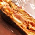 ★Noname's cooksnap of when they made フライパンで簡単！うちのホットサンド☆.