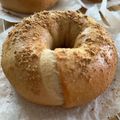 グリーンあっぷる's cooksnap of when they made きなこベーグル.