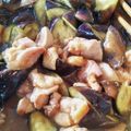 ももはるババ's cooksnap of when they made 鶏肉と茄子の甘辛生姜炒め.