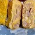 み1228's cooksnap of when they made お弁当に♡ハムとチーズの卵焼き.