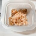 Azuzu☆'s cooksnap of when they made ♔離乳食中期♔鮭のフレーク.