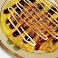 くみちょ～～'s cooksnap of when they made そうめんでお好み焼き風 第1弾.