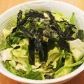 かなりんココりん's cooksnap of when they made 時短☆水菜キャベツの居酒屋風サラダ.