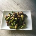 はぴらん's cooksnap of when they made アスパラとマッシュルームのバター醤油炒め.