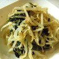 こうまさmam's cooksnap of when they made 超～簡単♫もやしとわかめの胡麻ポン酢♫.