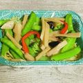 さくらん餅's cooksnap of when they made ツヤツヤの絹さや.