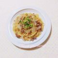 まあまま☆0403's cooksnap of when they made 豚ひき肉と玉ねぎのパスタ♪.