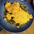 サナマナ's cooksnap of when they made とろとろ卵のオムレツプレート♪.