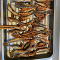 クック茶々茶's cooksnap of when they made 日清の唐揚げ粉でセグロイワシの唐揚げ.