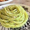 ばぢこ's cooksnap of when they made 三つ葉のジェノベーゼパスタ.