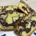 Azu's cooksnap of when they made とろける口溶け♡マーブルパウンドケーキ.